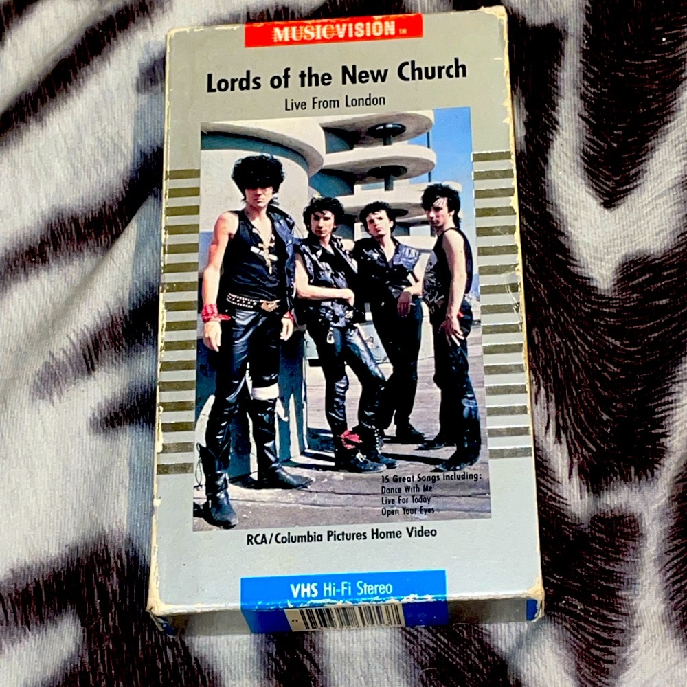 LORDS OF THE NEW CHURCH Live From London VHS